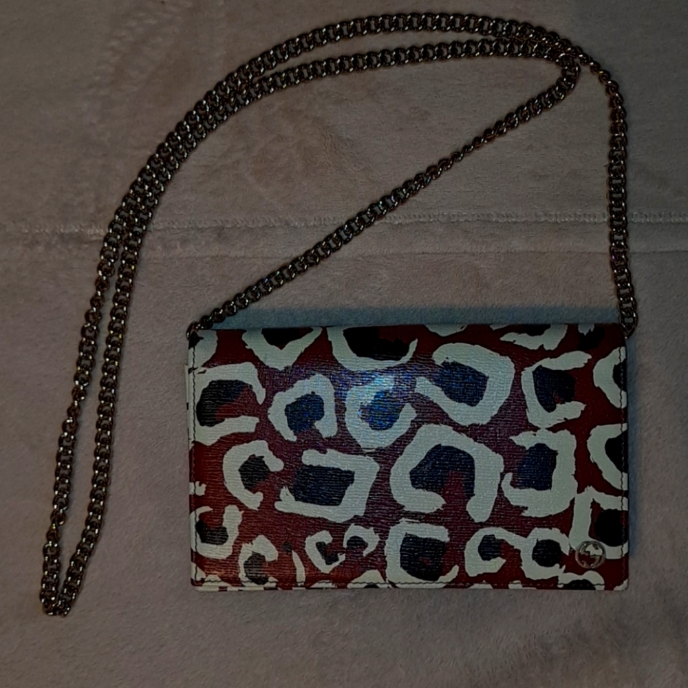 Gucci Betty Shanghai mini bag red animal print